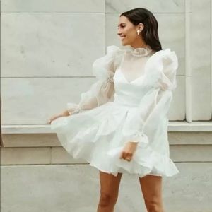 White Dress - formal engagement photo!